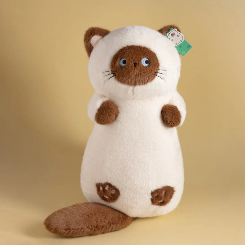 Puffy Round Kawaii Kitten Plushie Collection