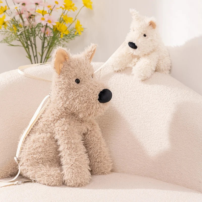 Westie the Kawaii Westie Terrier Plush Backpack