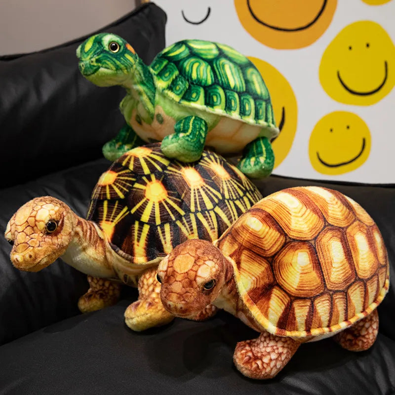 Shelly the Realistic Green Sea Turtle Plush Plushie