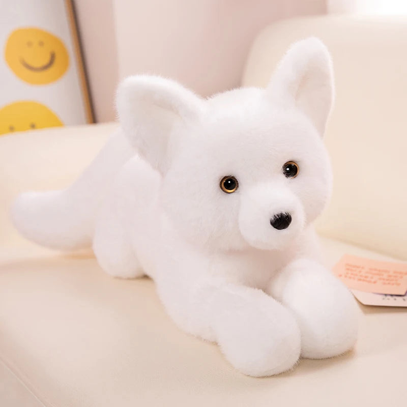 Amber the Fluffy Long-Tail Kawaii Fox Snuggle Plushie