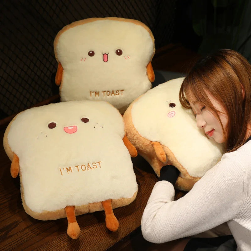 Toasty Warm Bread Hand Warmer Plushie