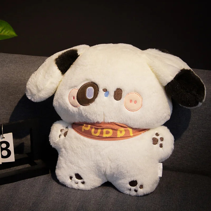 Biscuit the Fluffy Husky Shiba Inu Puppy Plushie