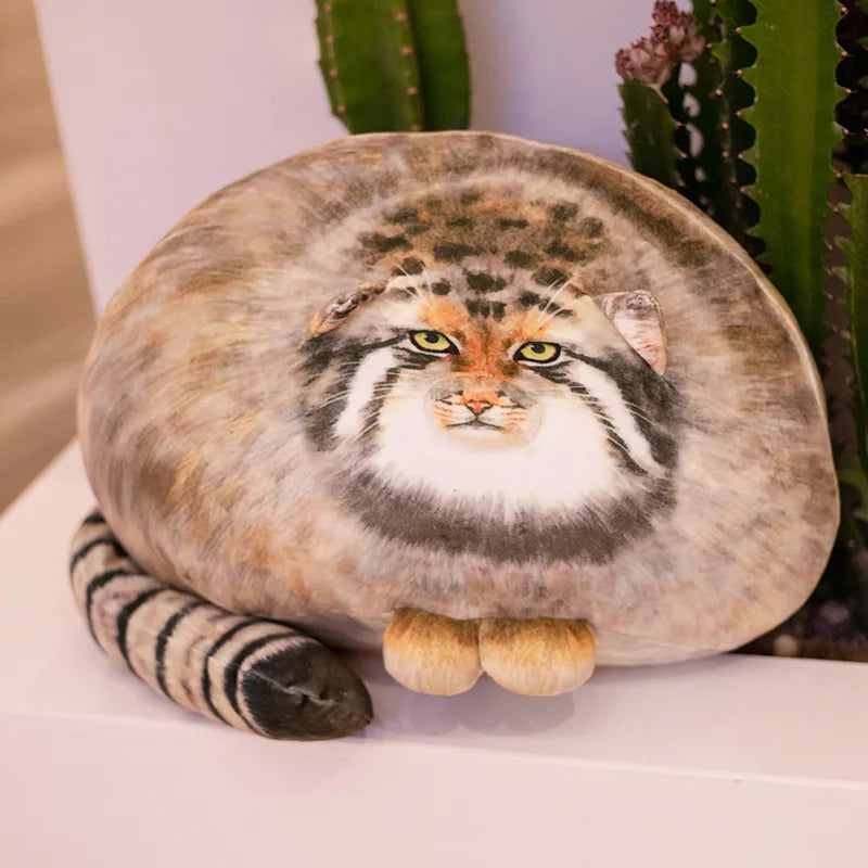 Pallas the Kawaii Pallas Cat Body Snuggle Plush Pillow