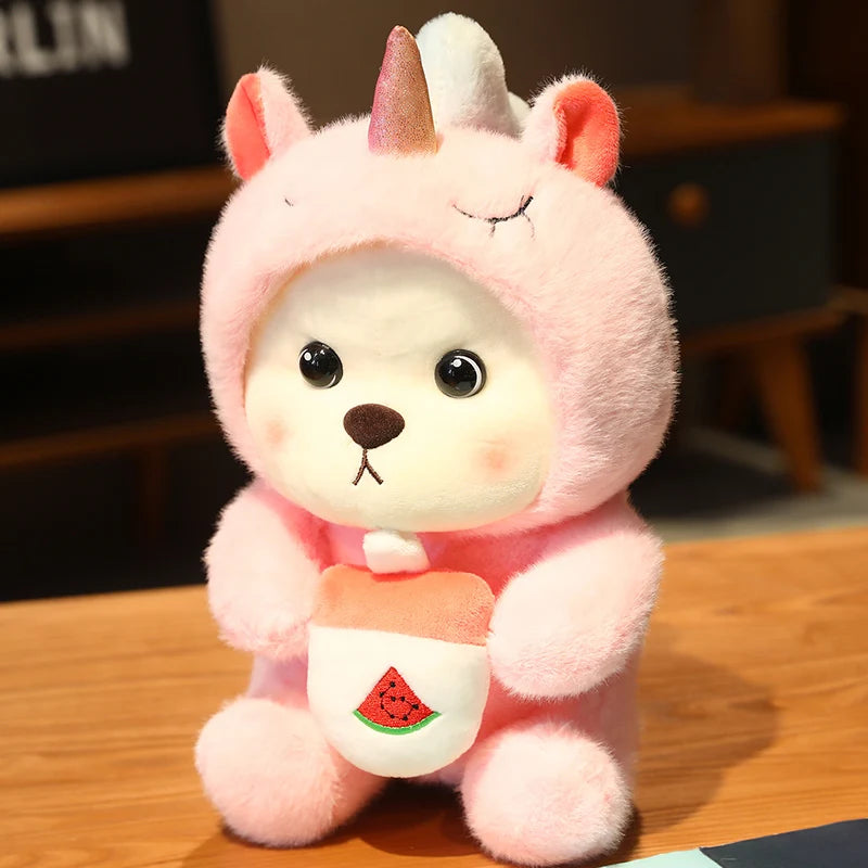 Boba the Chubby Kawaii Bubble Tea Snuggle Plushie