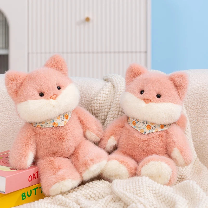 Dreamy Sleeping Cat Kawaii Snuggle Plush Pillow