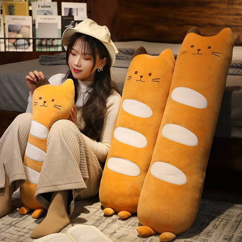 Stretchy the Squishy Long Animal Bolster Pillow Plush