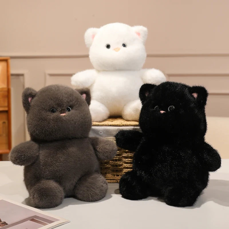 Dreamy White Cat Plushie