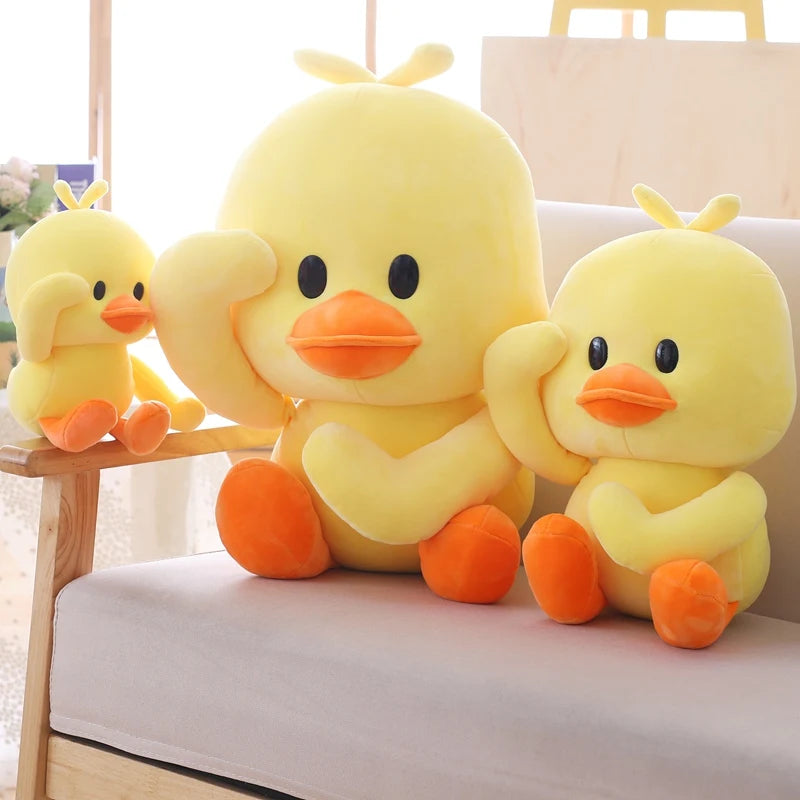 Ducky the Chubby Yellow Duck Plush Pillow