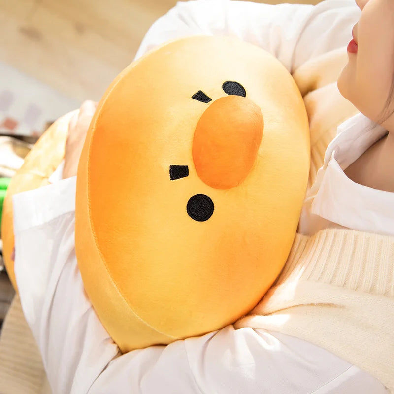 Sandy the Soft Seal Mango Plush Cushion Plushie