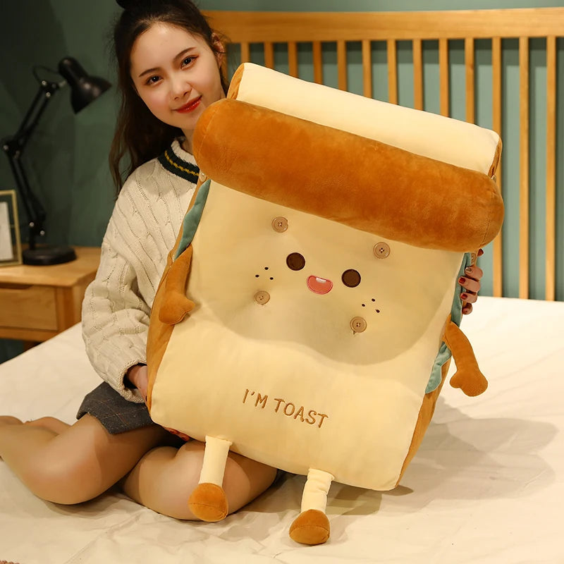 Toasty the Kawaii Triangle Toast Bread Rest Cushion