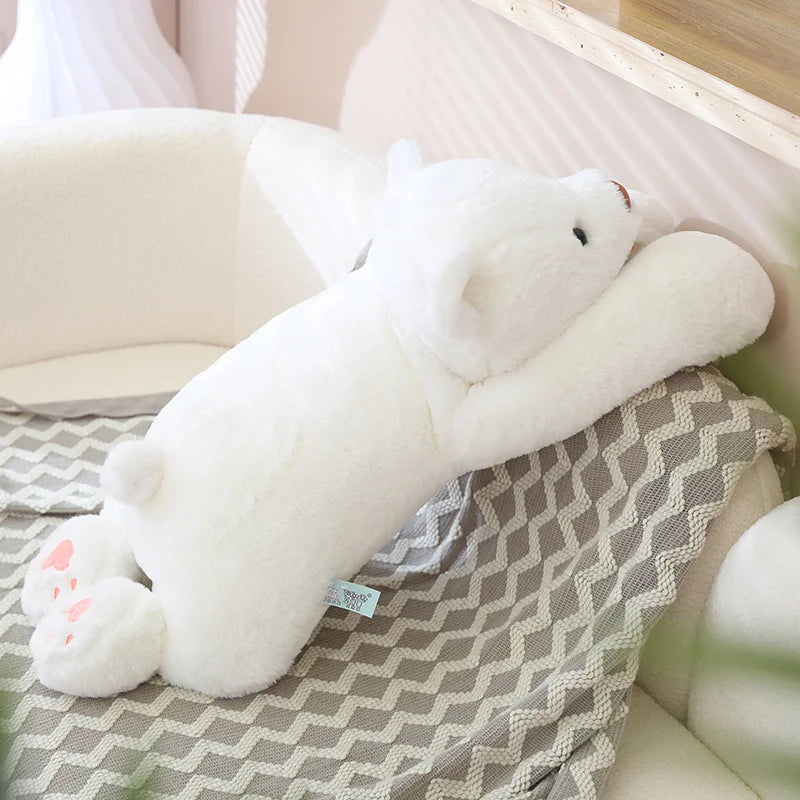 Polar the Drowsy Long Arm Bear Snuggle Pillow