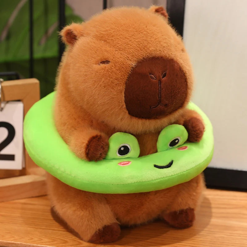 Capy the Swimming Circle Dress-Up Capybara Plushie