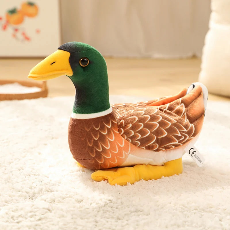 Puddles the Soft Simulation Brown Duck Plushie