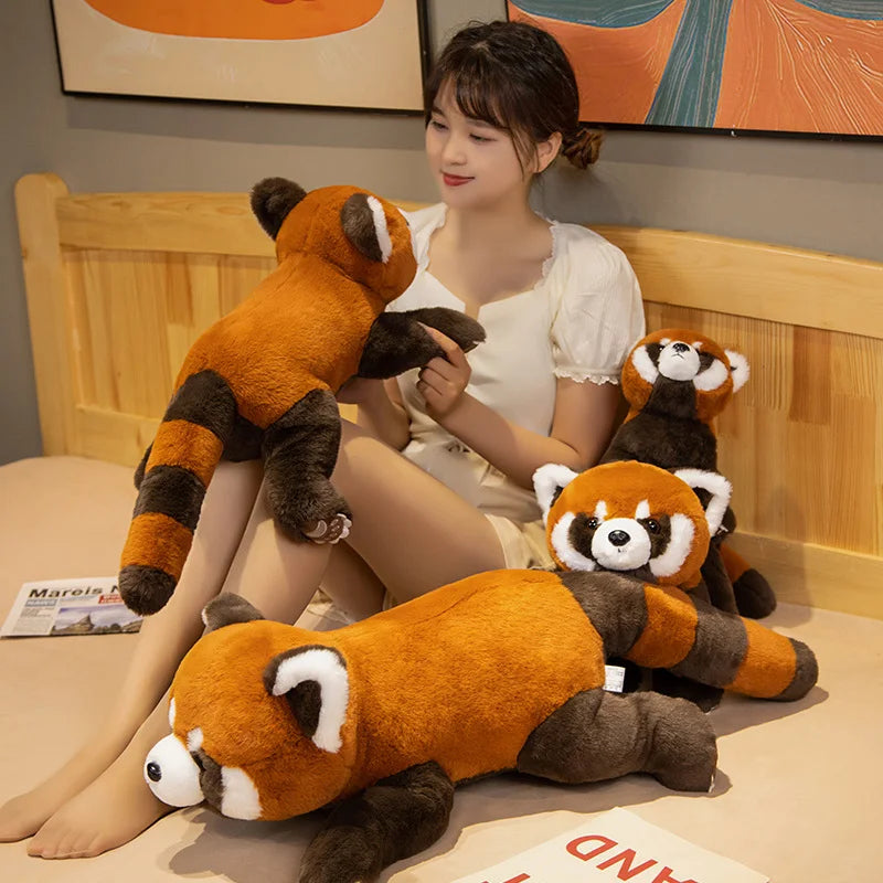 Maple the Lifelike Sitting Red Panda Plush