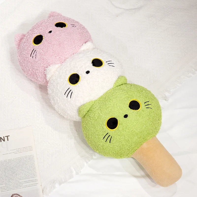 Tanghulu Snacking Kawaii Cat Snuggle Plushie