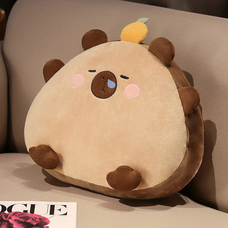 Capy the Capybara Blanket Sofa Seat Plush Cushion