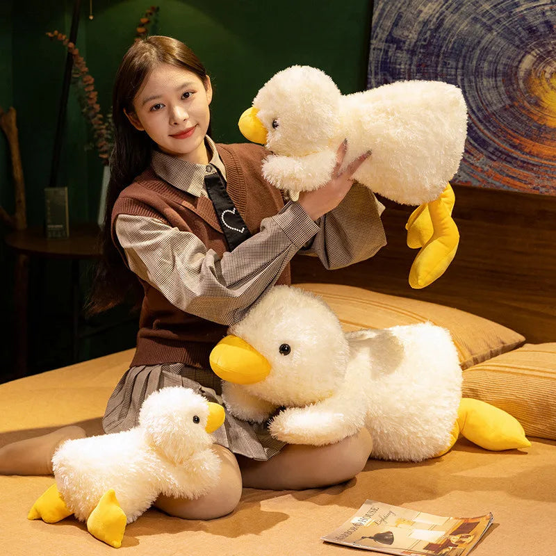 Ducky the Sleepy Soft Duck Plush Pillow