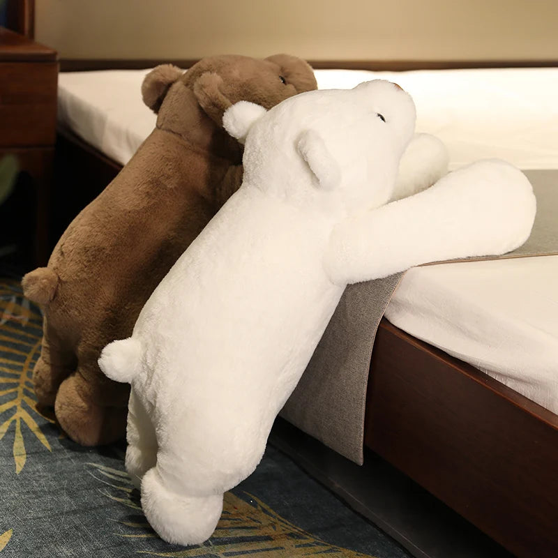 Polar the Giant Long Arm Polar Bear Plush Pillow
