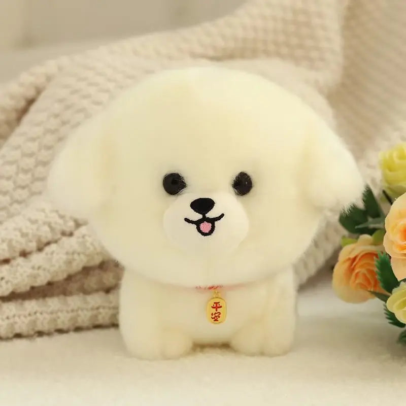 Biscuit the Realistic Husky Corgi Chow Akita Dog Plushie