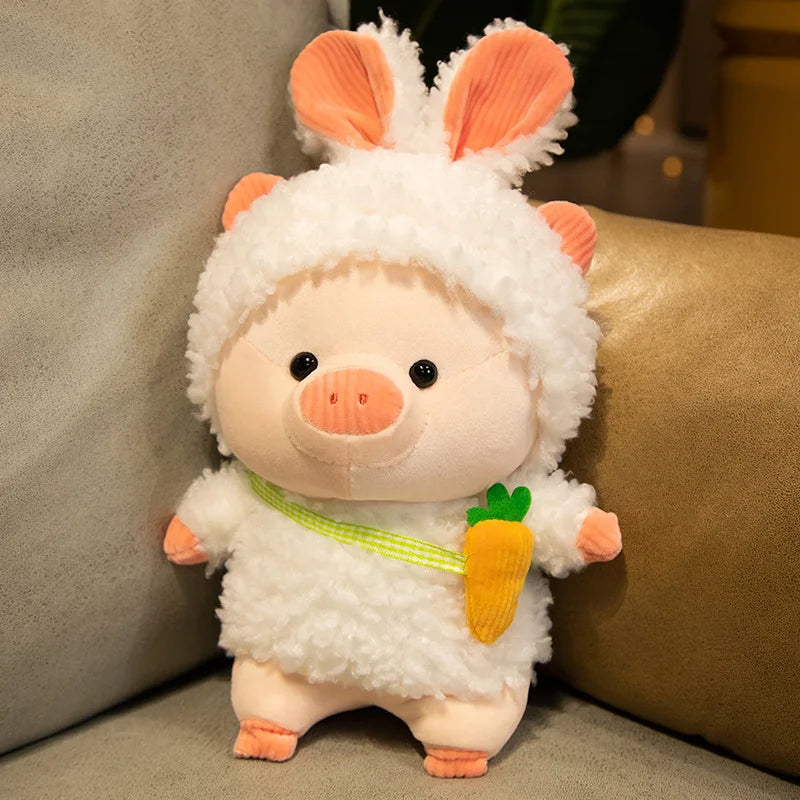 Piggy the Cosplay Rabbit Bear Kawaii Pig Plushie