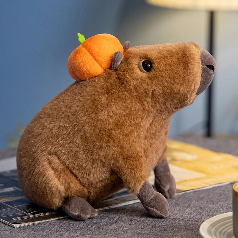 Capy the Hamburger Bread Capybara Plushie