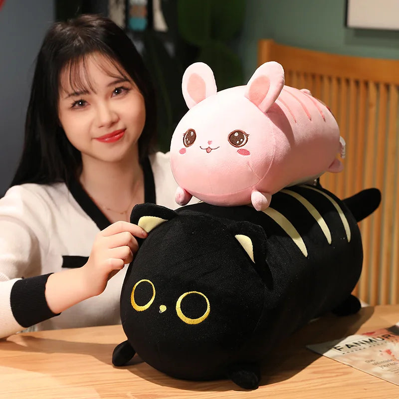 Round Bread-Loaf Kitty Kawaii Plushie Pillow