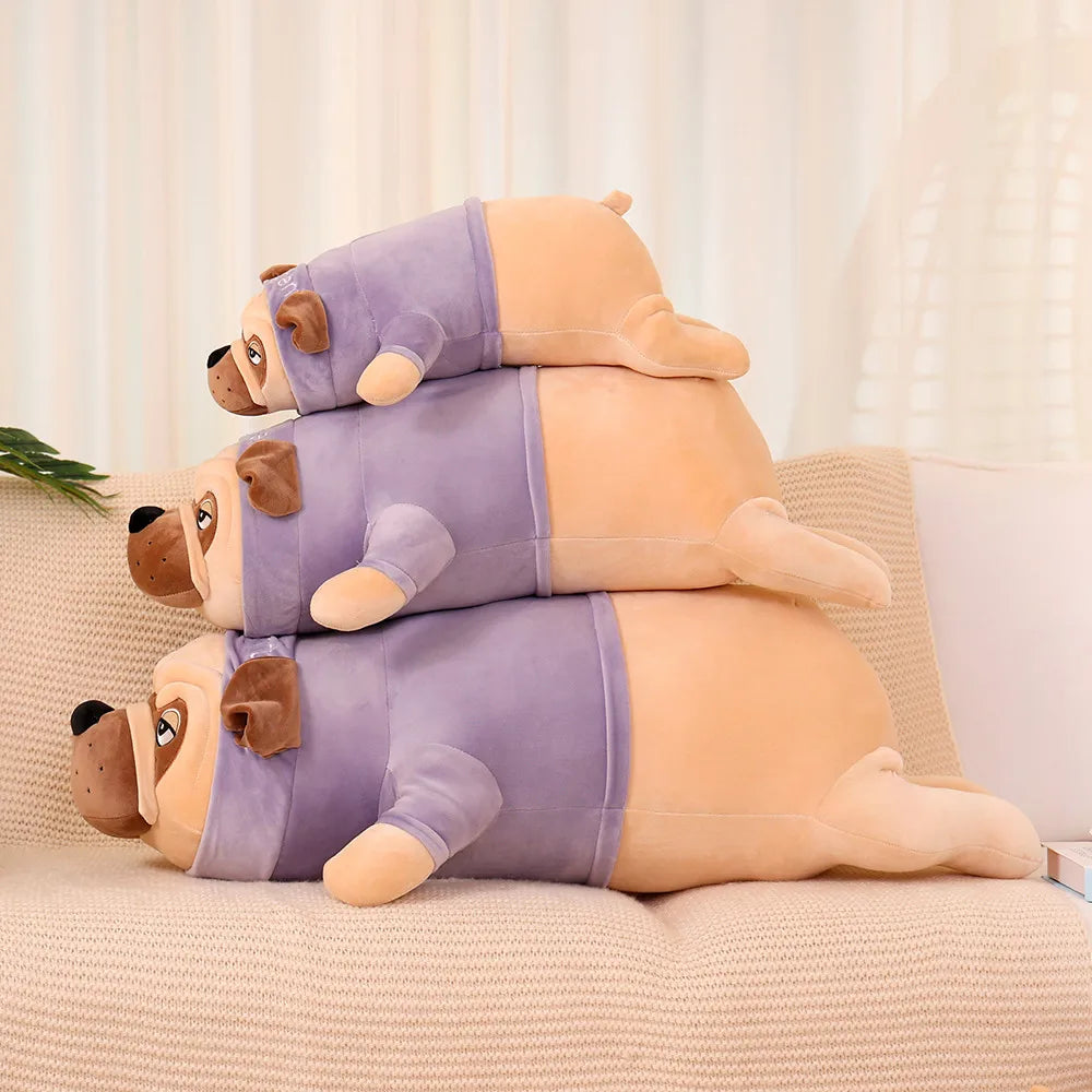 Wrinkles the Chubby Shar Pei Pug Dog Plush Pillow
