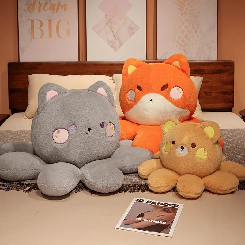 Cosplay the Kawaii Cat Rabbit Fox Octopus Legs Snuggle Plushie