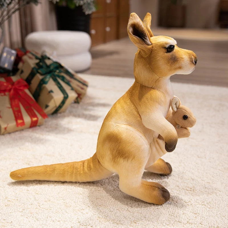 Joey the Chubby Mama Kangaroo Kawaii Snuggle Plushie