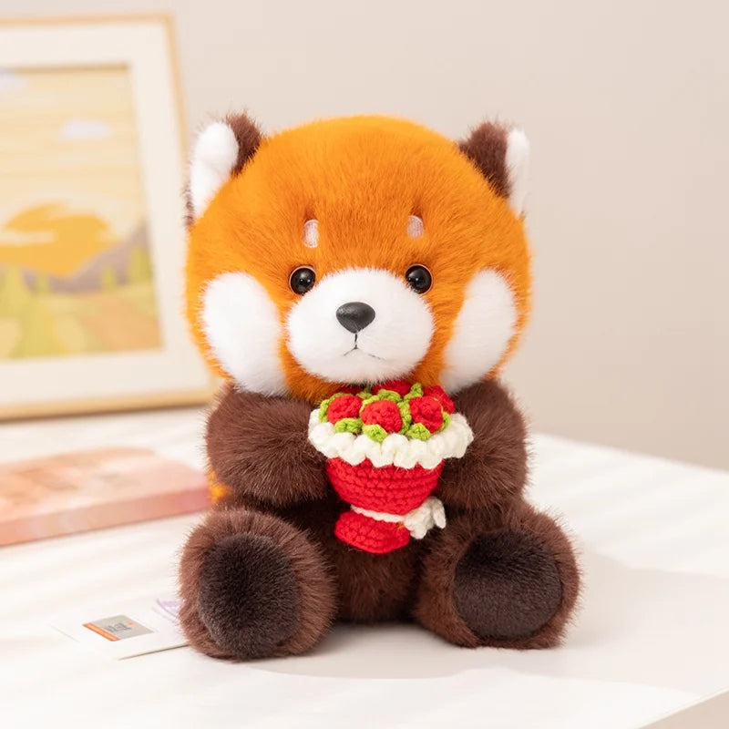Blossom Bouquet Hugging Bunny Plushie