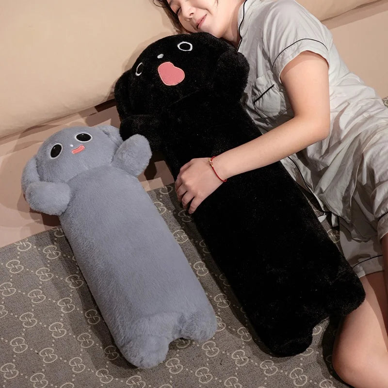 Noodle the Long Snuggly Puppy Plushie Pillow