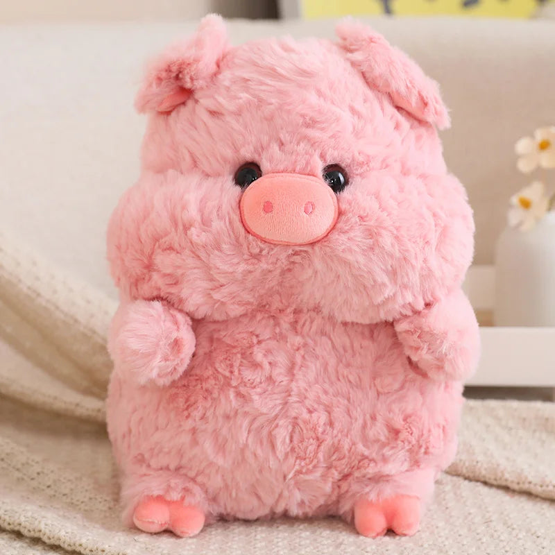 Piggy the Veggie Hat Bread Carrot Pumpkin Pig Plushie