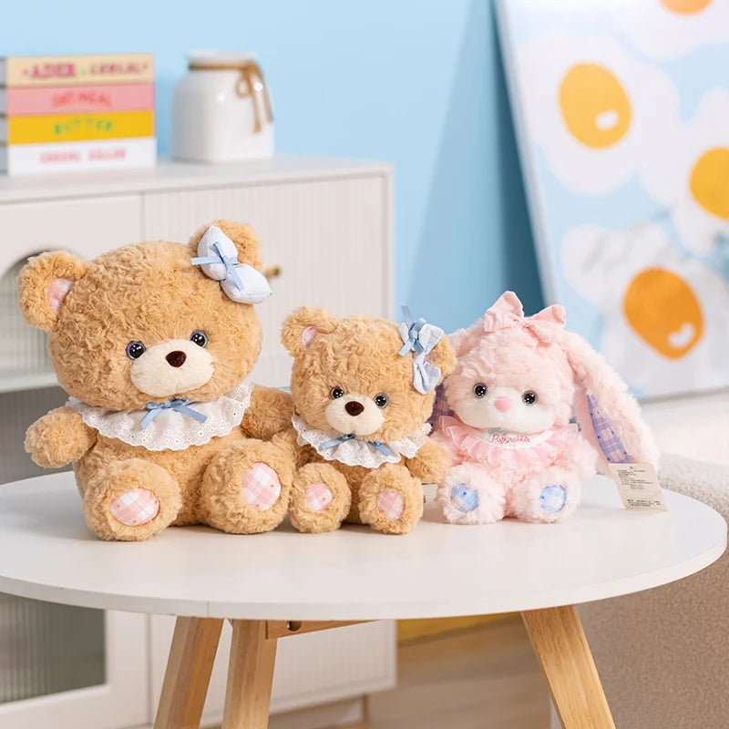 Snuggle the Kawaii Bear Bunny Hug Pillow Plushie