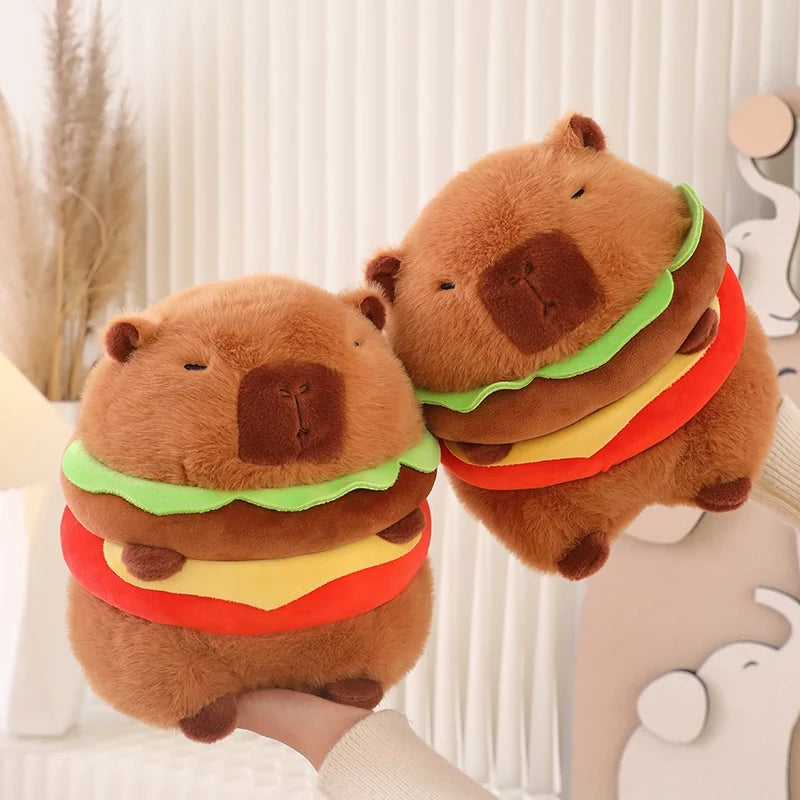 Capy the Kawaii Hamburg Dog Capybara Snuggle Plushie