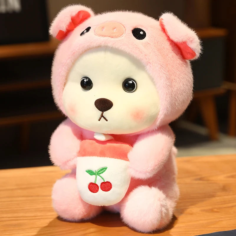 Boba the Chubby Kawaii Bubble Tea Snuggle Plushie