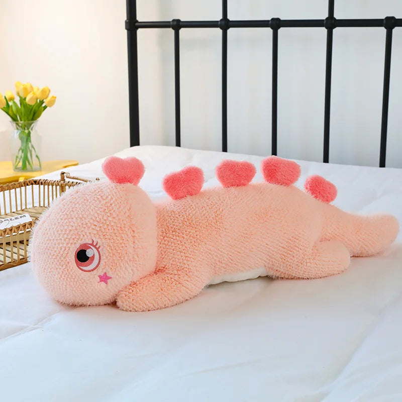 Rex the Giant Big-Eyed Dinosaur Sleeping Plush Pillow