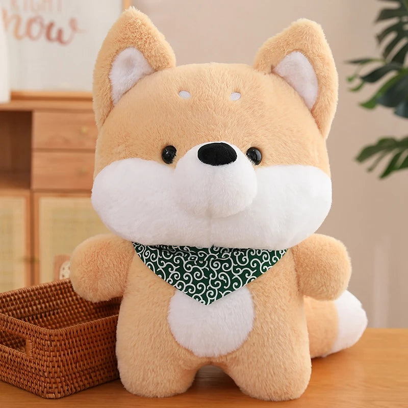 Kawaii Husky Shiba Inu Dog Snuggle Plushie