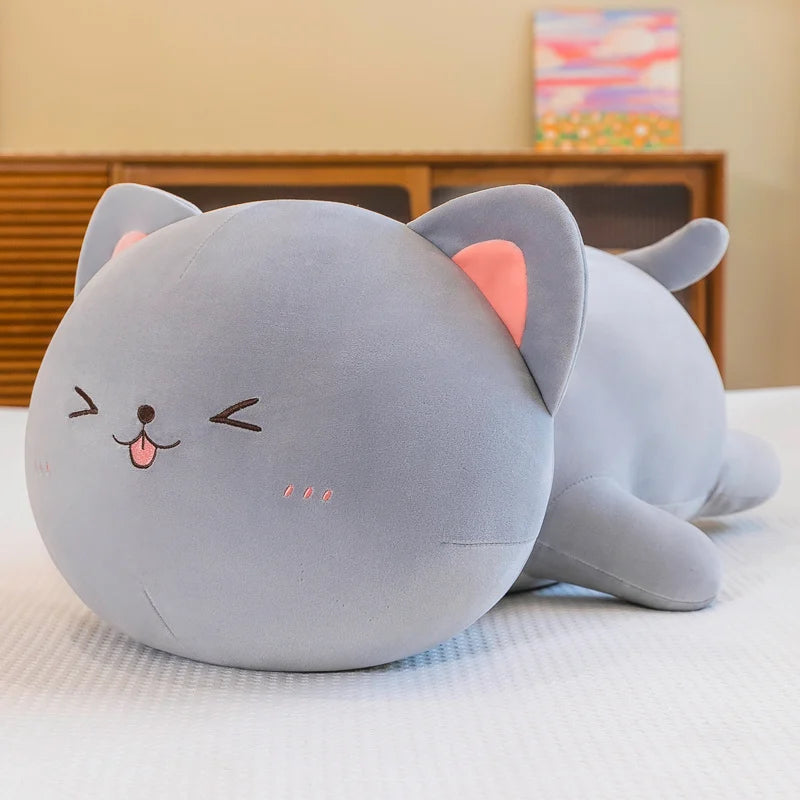 Mochi the Kawaii Long Cat Sofa Cushion Plush