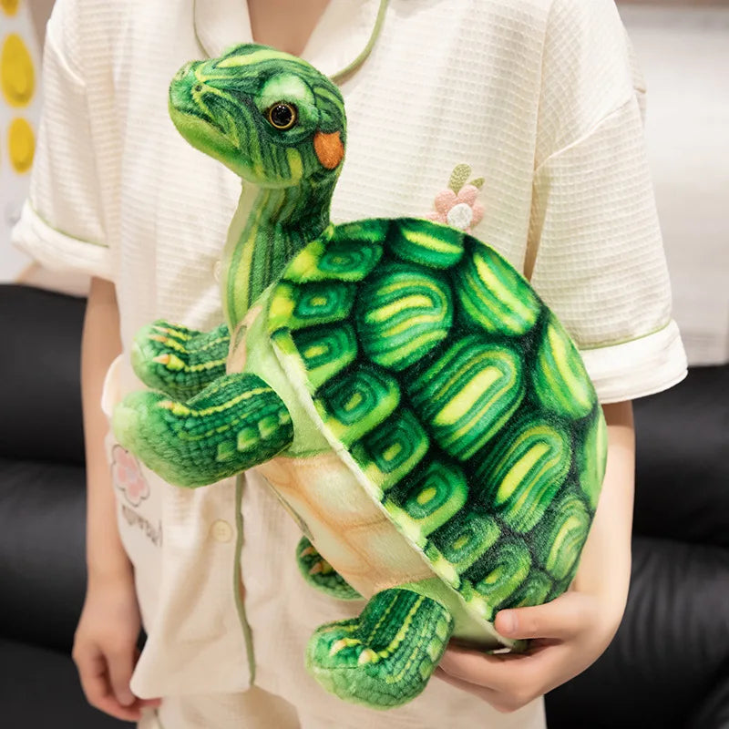 Shelly the Realistic Green Sea Turtle Plush Plushie