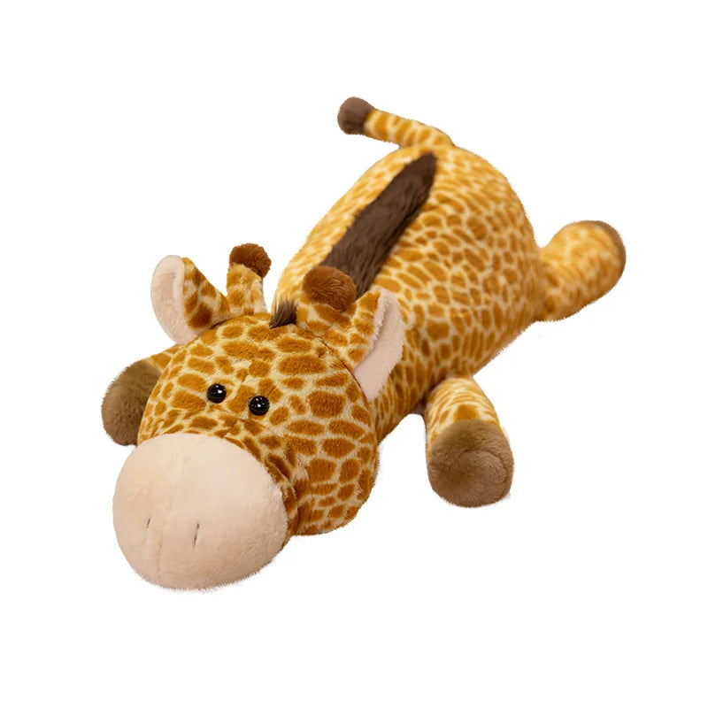 Goldie the Sleepy Giant Giraffe Floor Plush