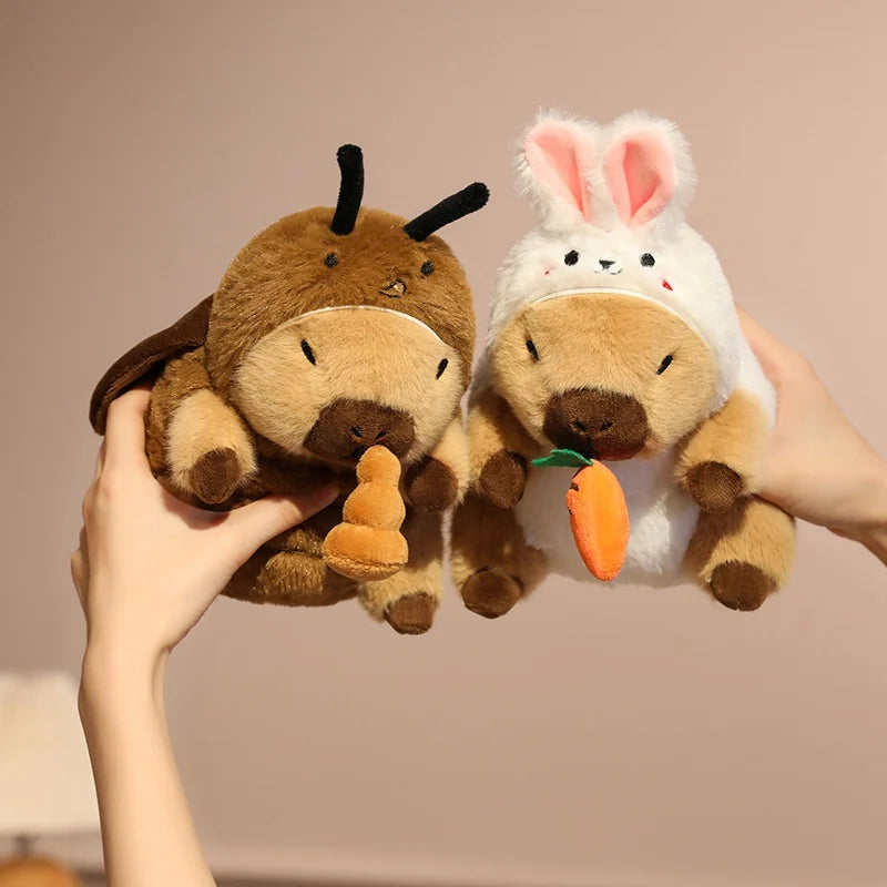 Capy the Kawaii Cosplay Bee Dino Shark Capybara Plush
