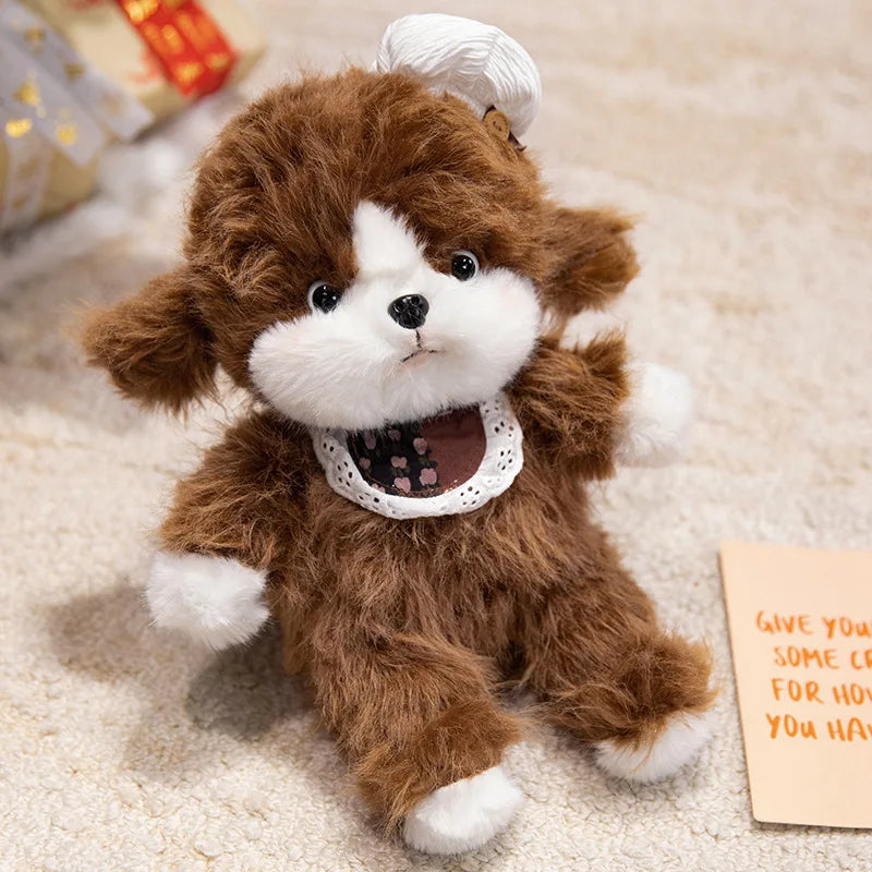 Biscuit the Soft Kawaii Puppy Sleeping Plushie