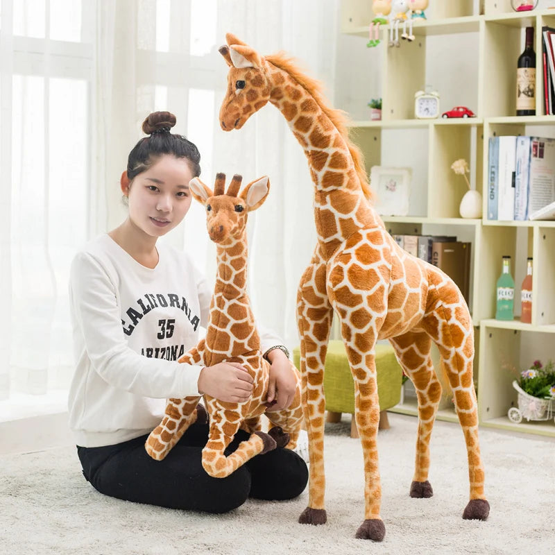Goldie the Tall Simulation Giraffe Plush