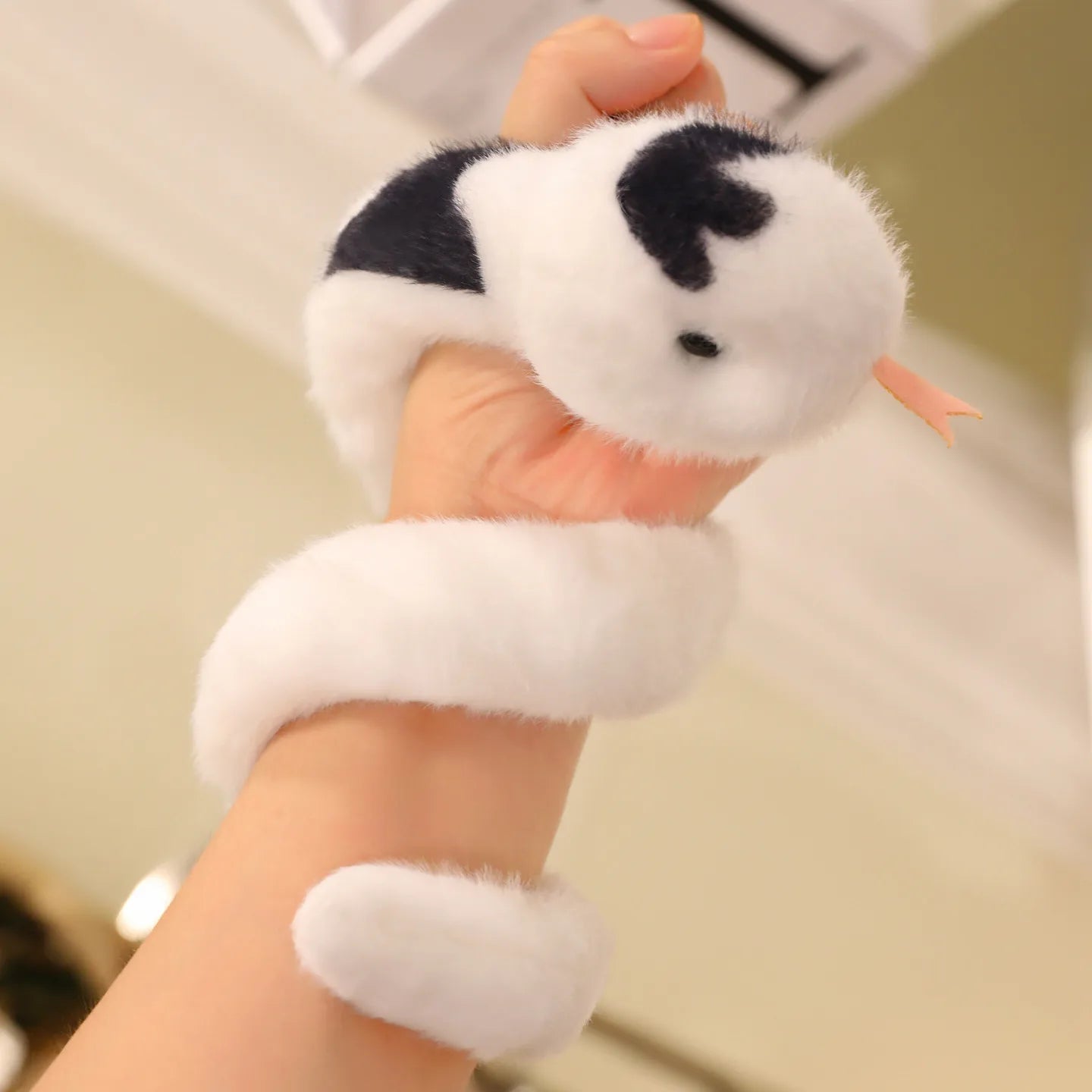 Slithers the Curling Kawaii Snake Snuggle Plushie