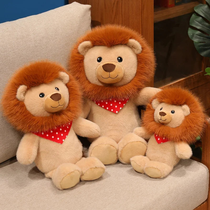 Mane the Sleepy Kawaii Lion Plushie