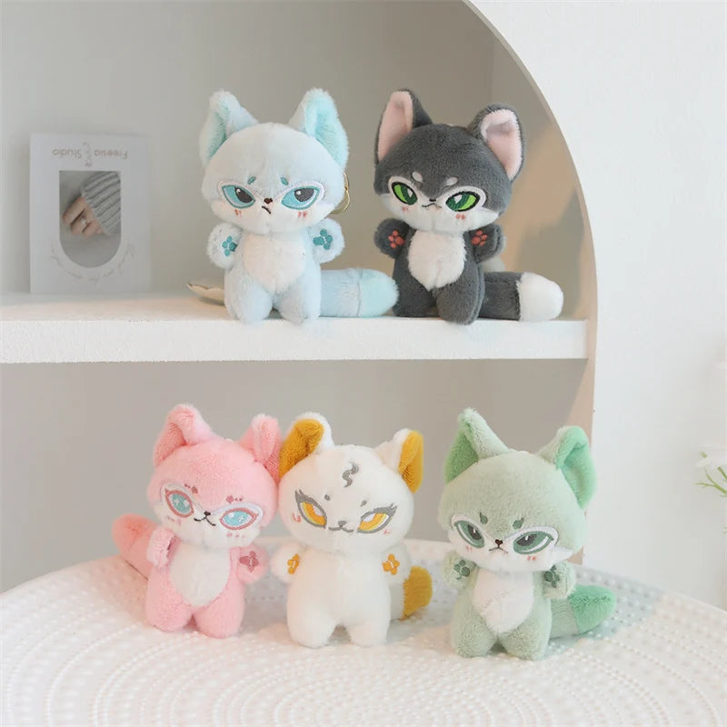 Moody the Kawaii Emotion Wolf Plush