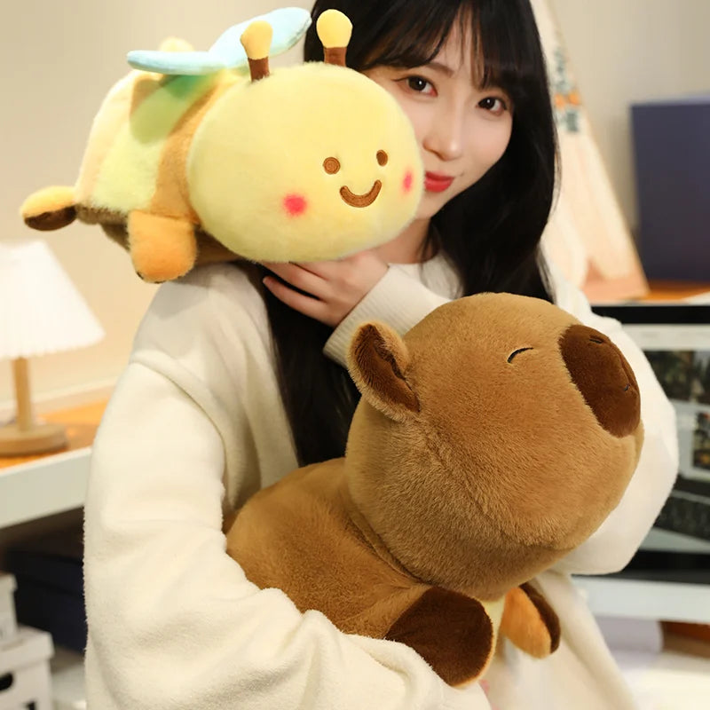Capy the Squishy Flip Reversible Kawaii Capybara Plushie