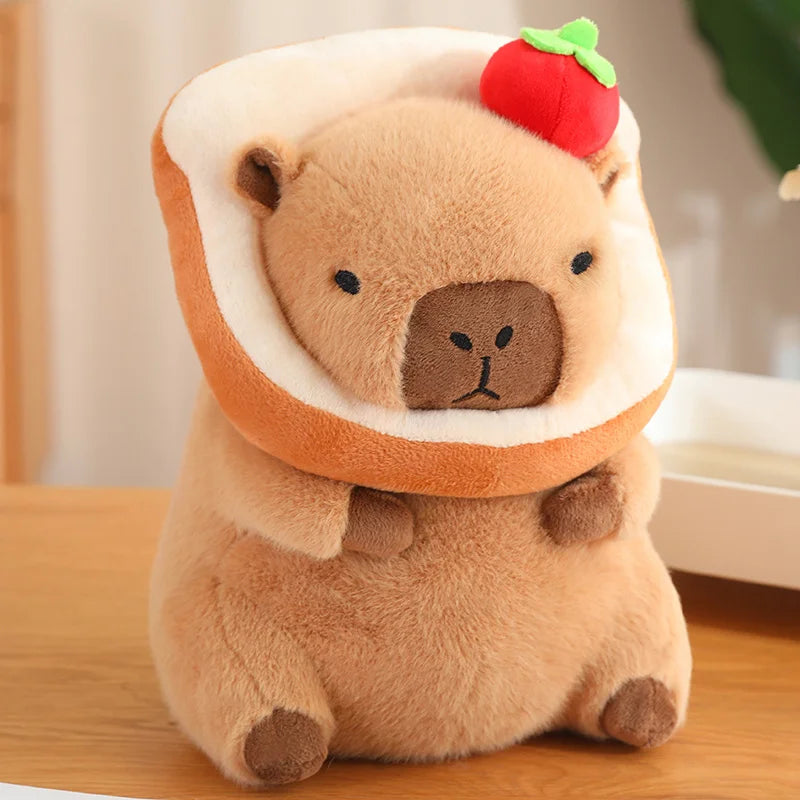 Capy the Boba Bread Nose Drop Capybara Plush