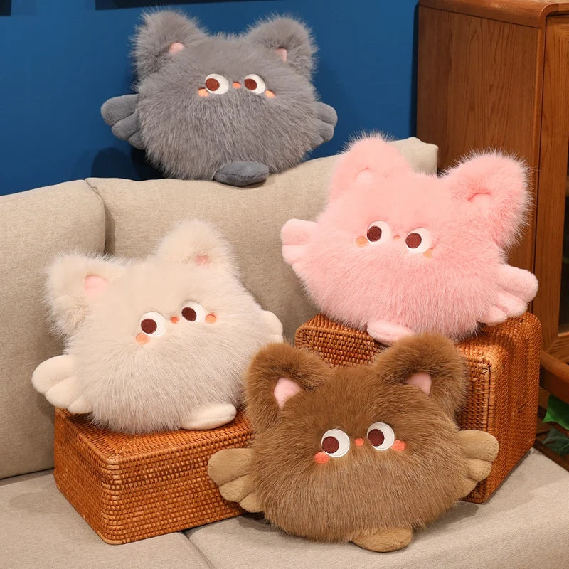Misty the Slouchy Grey Cat Plushie