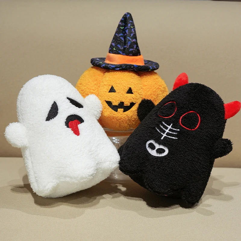 Haunted Ghost Devil Bat Kawaii Halloween Plushie Set